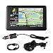 Touchscreen 5 pollici GPS Touch Screen 256 MB 8 GB universale per camion auto MP3 FM Europa Mappa/Mappe/Traffico in diretta/Parcheggio in diretta/Avvisi conducente/Voce