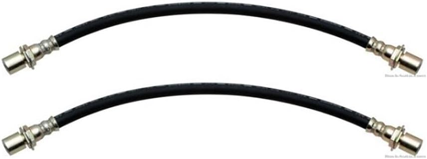Brake Hose - Front Brake Line, Pair Set 2 Front Hydraulic Brake Line Hose Fits Toyota 4Runner 1986-1995 Fits Toyota Pickup 1979-1995 Fits Toyota T100 1993-1998