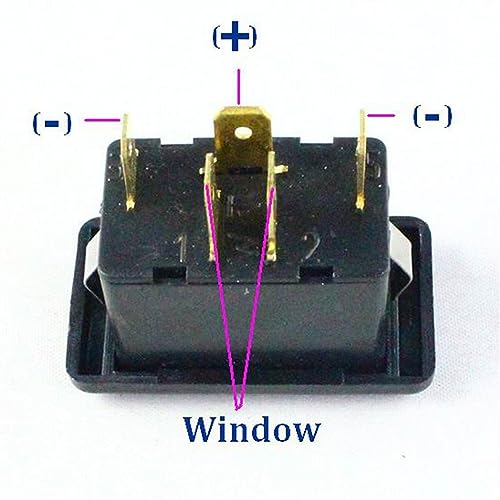 Interrupteurs de lève-vitre avec prise 5 broches pour réparer commande vitre électrique - 5