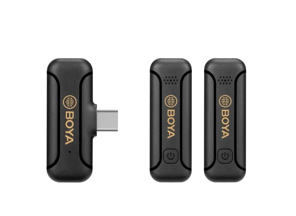 Boya Wireless Lavalier Microphone, 2.4GHz Plug Play Lapel Clip on USB-C Mic, Omnidirectional Condenser Mini Mic for Smartphone Tablet Laptop Video Recording Tiktok Facebook YouTube Live Stream (B0B3F5P447) Amazon Price History, Amazon Price Tracker
