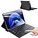Produktbild ECYASR Tastatur Hülle für Xiaomi Pad 6/6 Pro 11 Zoll, magnetische abnehmbare Trackpad-Tastatur, verstellbarer Ständer, leicht und tragbar, Schutzhülle aus PU-Leder