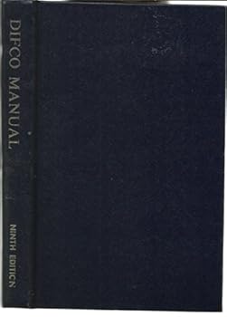 Hardcover Difco Manual (Ninth Edition) Book
