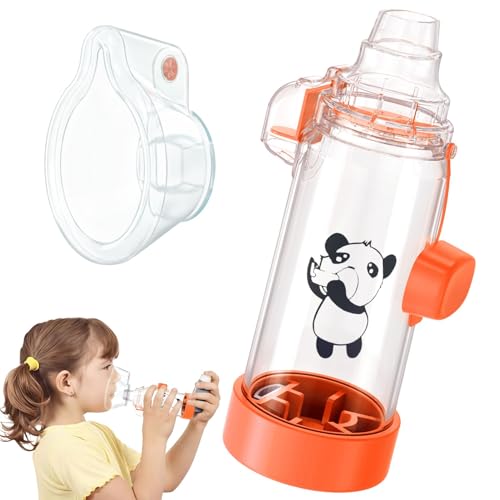 Image of Inhaler Spacer for Adult and Kids NESSI OTC SPACER (Panda /Orange /Kids)