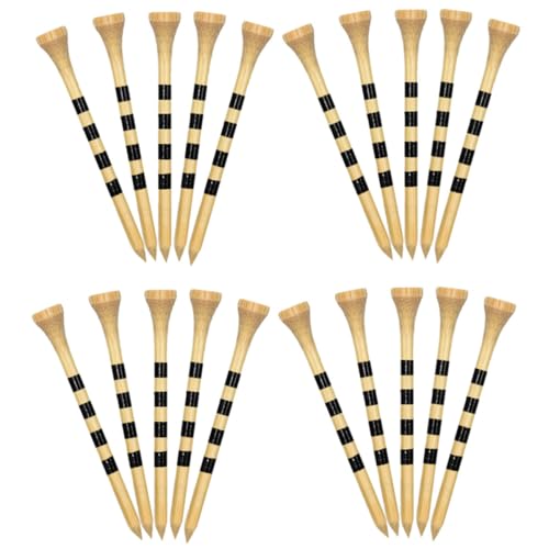 Tees de golf para exteriores de 70mm Toddmomy soportes estables de plástico para práctica diaria