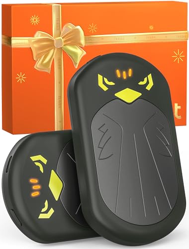 Hand Warmers Rechargeable 2 Pack, 6400mAh Electric Hand Warmers, AI Smart Chips 20Hrs Long Safe Heat, Portable Pocket Heater, Outdoor Camping Hunting Golf Accessories