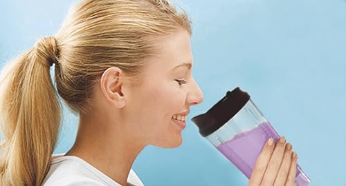 Hamilton Beach® Single-Serve Blender with Travel Lid 14 oz.,Silver, 51107C - Image 6