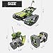 BIRANCO. Remote Control Tracked 3in1 Stunt Racer Building Kit - RC Car STEM Construction Toy, Gift Idea for Kids, Boys and Girls Ages 8-12 Year Old (353 Pcs)