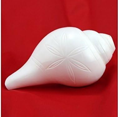 Nobility Blowing Shankh - Conch Shell - Special significance in puja ritual (Standard 5 Inch) A+