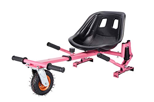 Hishine New Electric Hoverboards Parts Go Kart with Shock Absorption Fun for Kids
