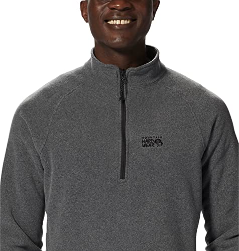 Image of Mountain Hardwear Men's MHW Logo 1 /4 Zip for Travel, Camping, and Casual Wear