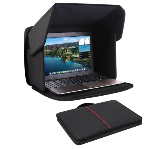 Parasol para portátil de 15" a 16" plegable con funda de transporte