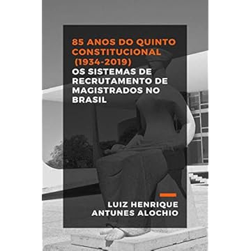 Capa do livro 85 anos do Quinto Constitucional (1934-2019)