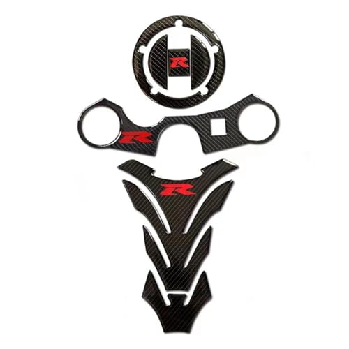 Pegatina de carbono para depósito Suzuki GSXR ideal para rutas de montaña