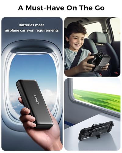 Image of NEWQ 2-in-1 Steam Deck Battery Bank & Stand for Steam Deck /Steam Deck OLED, 20000mAh 65W PD3.0 Fast Charging Power Bank, Steam Deck Accessories, with Dual USB C Cables（Not Suitable for Case） NQ-SD-02