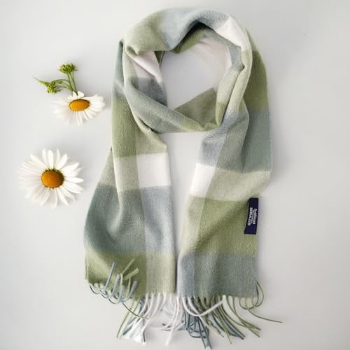 100% Cashmere Scarf for Women, Elegant Lightweight Cashmere Wrap Shawl, Warm Winter Scarves for Men and Women4