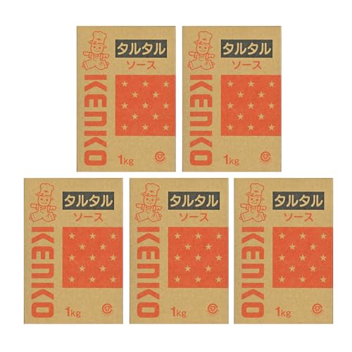 【5個セット】【ママパン】ケンコー タルタルソース 1kg×5(5kg)まとめ買い 調理ソース 業務用 マヨネーズタイプ