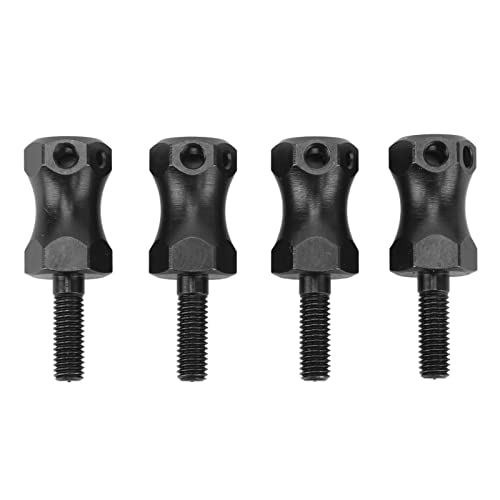 4Pcs RC Hex Hub,15mm Steel Wheels Hex Hub Extension Hex Drive Adapter Combiner Coupler Conversion Compatible with 1/10 RC Crawler
