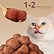 Gefriergetrocknetes Kaninchenblut in Herzform, proteinreiches gefriergetrocknetes Tierfutter für Hunde und Katzen, zusätzliches Eisen.Snacks mit frischen Zutaten, 2,1 oz.