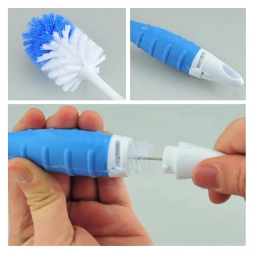 Brosses pour biberons : brosse à bouteille multifonction contre les résidus - 6