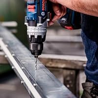 Bosch Professional 10 Stück HSS Spiralbohrer PointTeQ (für Metall, 8 x 75 x 117 mm, Zubehör Bohrschrauber) – Ansicht 4