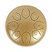 Produktbild Stahl Tongue Pan Drum Stahlzunge Trommel, Percussion Instrument 10 Zoll 8 Töne Stahlzunge Trommel Kind Anfänger Hand Trommel Yoga Meditation Hand Pan Brahma Trommel (Color : B)