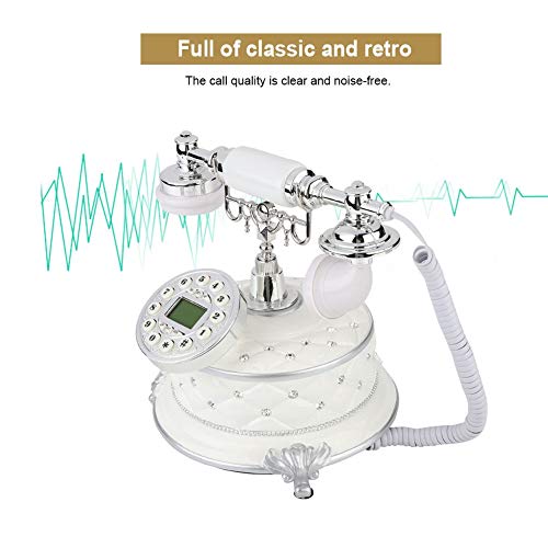 Teléfono Retro Vintage con Disco Rotatorio y LCD miniatura 2