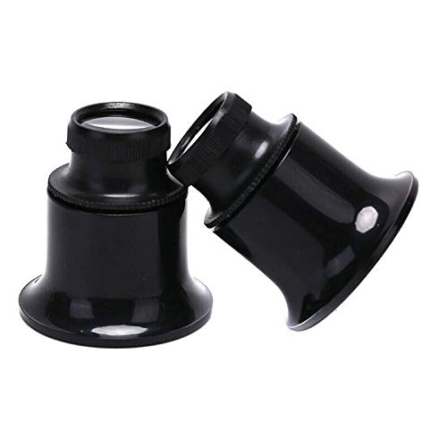 20X Joyeros Ojo Lupa Bucle Lupa Lupa Relojeros Herramientas de joyería The New