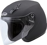 GMAX OF-17 Open-Face Street Helmet (Matte Black, Large)