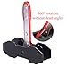 TUTOOLS Brake Caliper Press, Caliper Piston Spreader, Brake Tools,Brake Caliper Piston, Brake Caliper Press Ratchet with 2 Extra pcs Steel Plates, Red