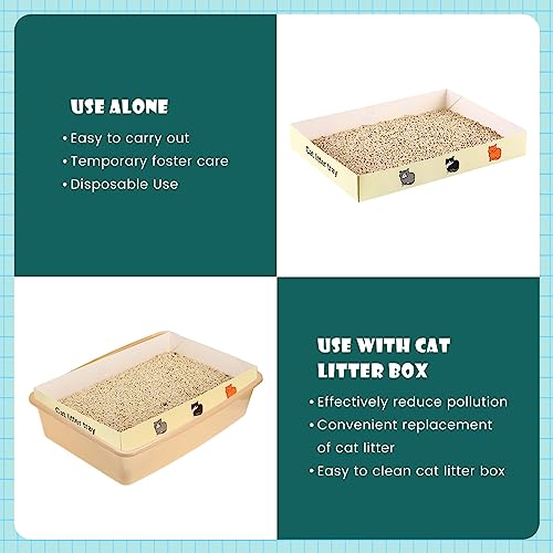 Arenero desechable para gato plegable 30 unidades miniatura 5