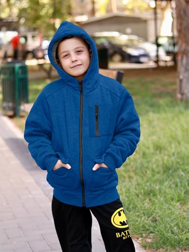 Image of Boys Zip Up Hoodie Kid Hooded Jacket