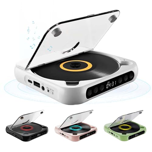 |[^u Bluetooth Ή CD v[[ 5.3 Bluetooth Type-C [d MP3/CD/CD-R T|[g y sAAԗpyv[[(White)