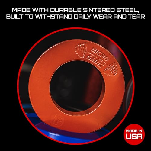 Image of Micro Gainz Calibrated Fractional Weight Plate Set of 2 Plates, Choose Set (.25LB-1.25LB), Designed for Olympic Barbells for Strength Training & Micro Loading Bar Weights, Made in USA