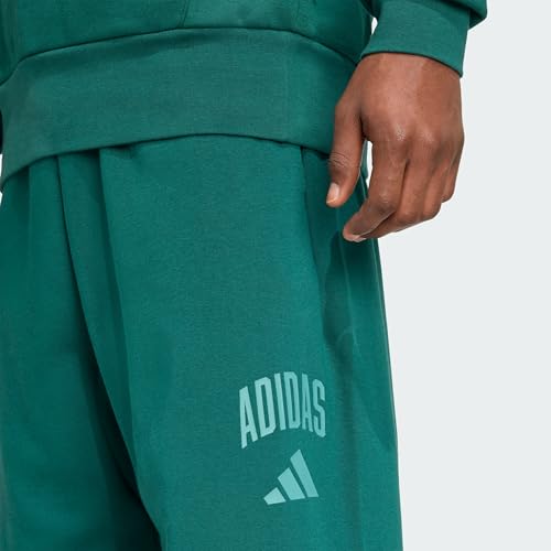 adidas Men's Pantalon Collegiate, Collegiate Green/Powder Teal, S