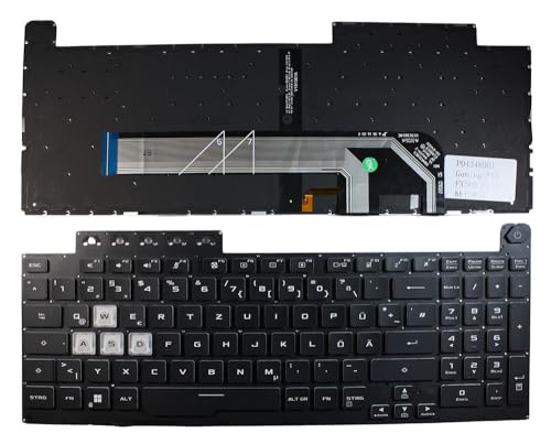Clavier de rechange allemand pour ASUS TUF Gaming FA506QR pour réparer vos touches