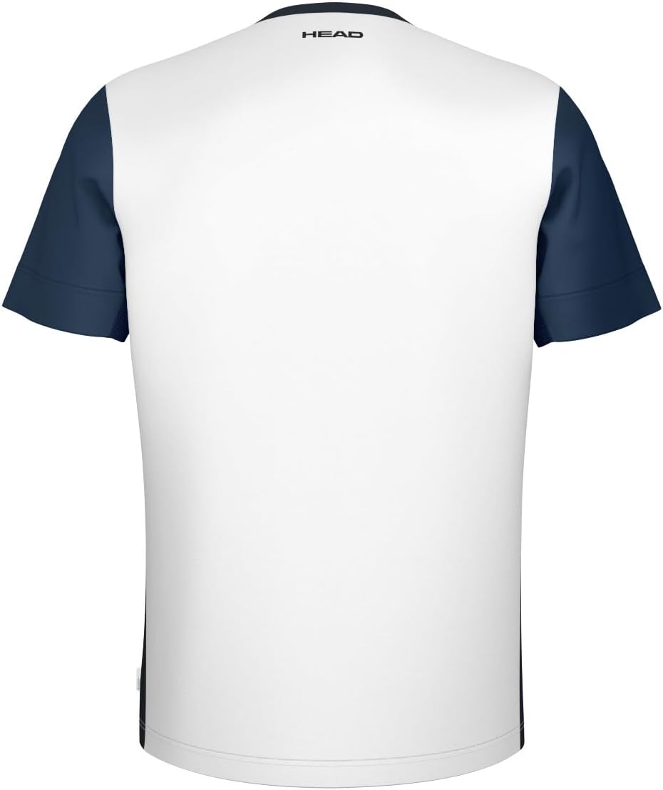 HEAD Slice Boys Tennis T-Shirt - White/S - Image 2
