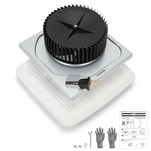 S97017450 Bathroom Exhaust Fan Replacement and Grille Kit – Quiet Bathroom Fan Replacement Motor, 70 CFM High Airflow, 4.0 Sones Low Noise, 3000 RPM, Powerful Ventilation for 771, 771-A