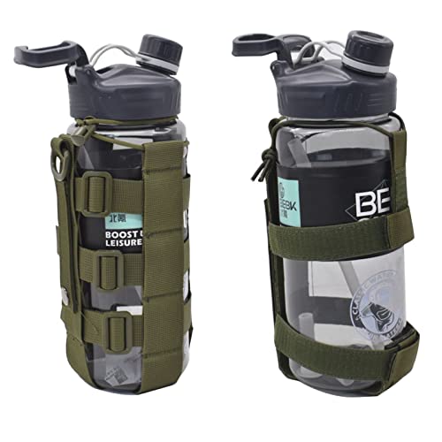 JFFCESTORE Tragbarer Gürtel, MOLLE-Flaschenhalter, taktischer Wasserflaschenhalter Cover