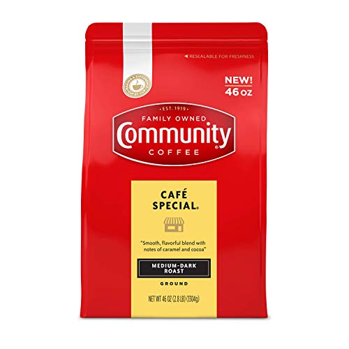 Community Coffee Café Special Med-Dark Roast Ground 46 oz Bag