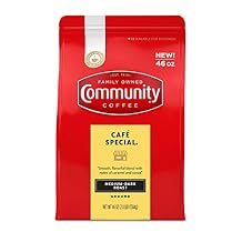 Community Coffee Cafe Special Med-Dark Roast Ground 46 oz Bag