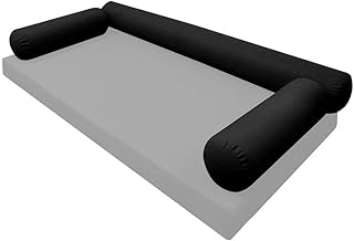 MH GLOBAL |SLIPCOVER ONLY| S6 Knife Edge Bolster Pillow SlipCover Crib Size 50