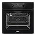 Gorenje Einbaubackofen-Set Black Steam Set/ Spezielle Dampfprogramme/ 71l/ Versenkbare Knebel/ Dynamisches Kühlgebläse/ AquaClean/ Induktions-Kochfeld mit TouchControl und PowerBoost