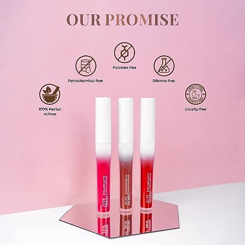 Just Herbs Relaxed Matte Liquid Lipstick Lip colour for Women, - Image 10