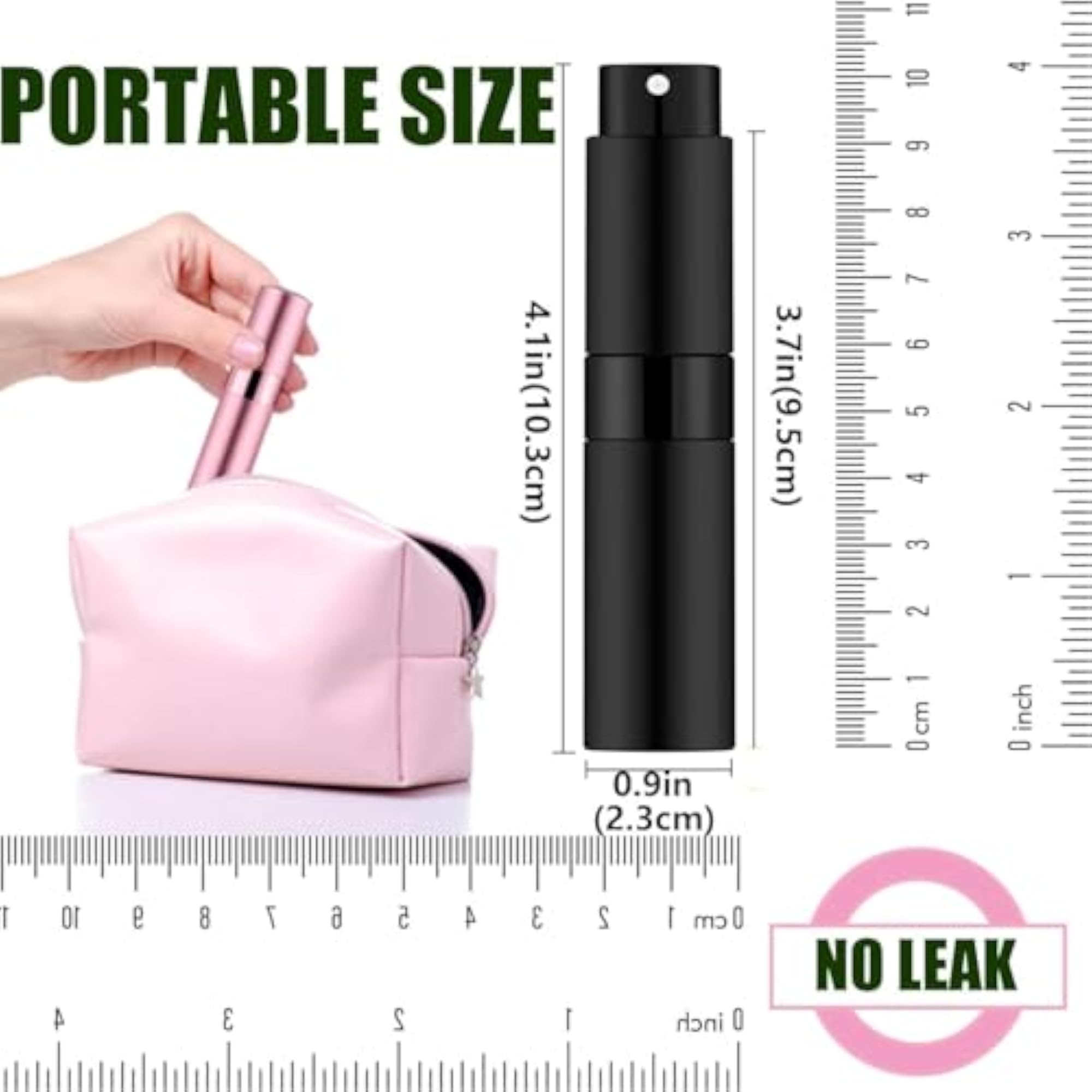 Perfume Refill Bottle, Portable Mini Spray Atomizer