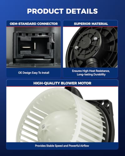 Image of KAX PM4059 AC Blower Motor for Nissan Titan 2017-2022, Titan XD 2012-2022