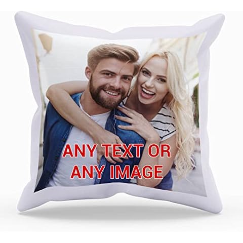 Personalised Cushion Cover with Custom Text and Photo Cover
