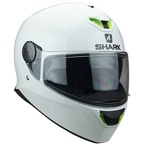 SHARK Casque Moto D-SKWAL BLANK WHU, Blanc, Taille XS
