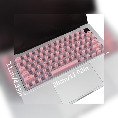 Protector de teclado de silicona delgada para laptop 14" miniatura 4