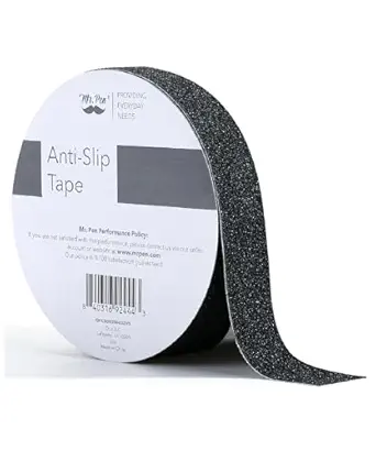 Mr. Pen- Grip Tape, 1 Inch, 20 Feet, Anti Slip Tape, Non Skid Tape, Black Grip Tape for Stairs, Non Slip Tape, Friction Tape, Stair Grips Non Slip, Waterproof Grip Tape Roll, Stair Tread Tape
