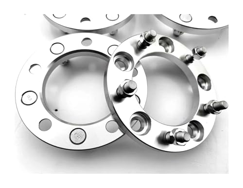 Entretoises de roue 5x150 robustes 50mm noires pour élargissement de voie de Toyota Land Cruiser